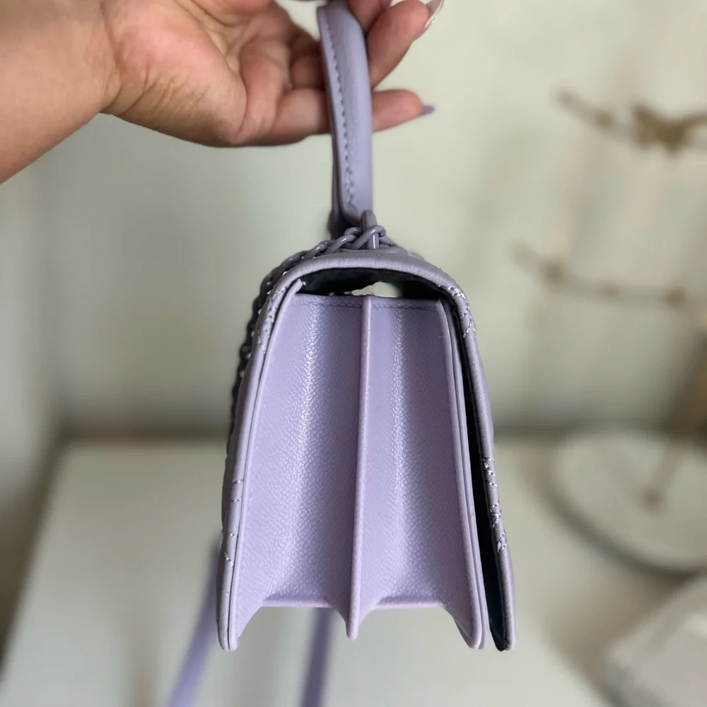 Betsey Johnson Purple Lavender Crossbody - Picture 2 of 4